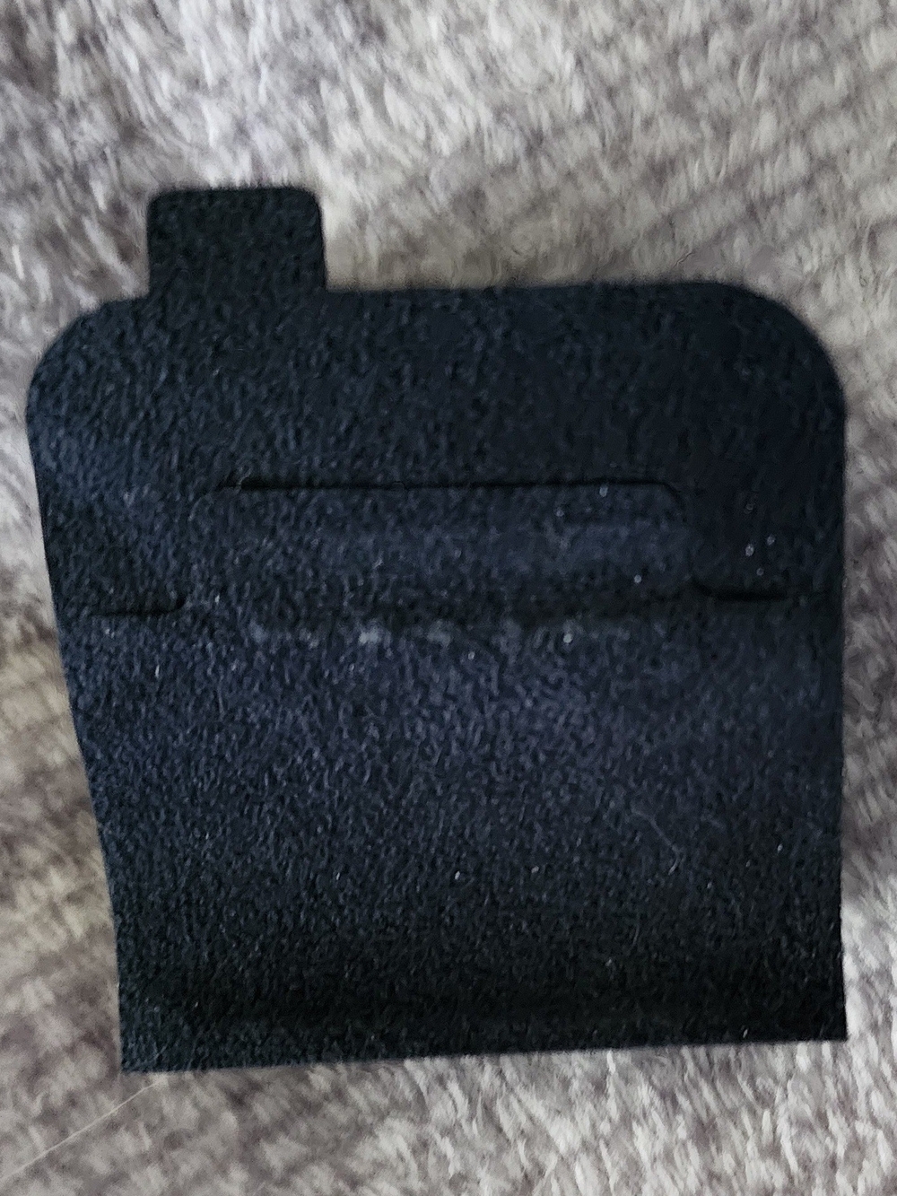 Black Phone Accessory Sleeve - Protective Pocket